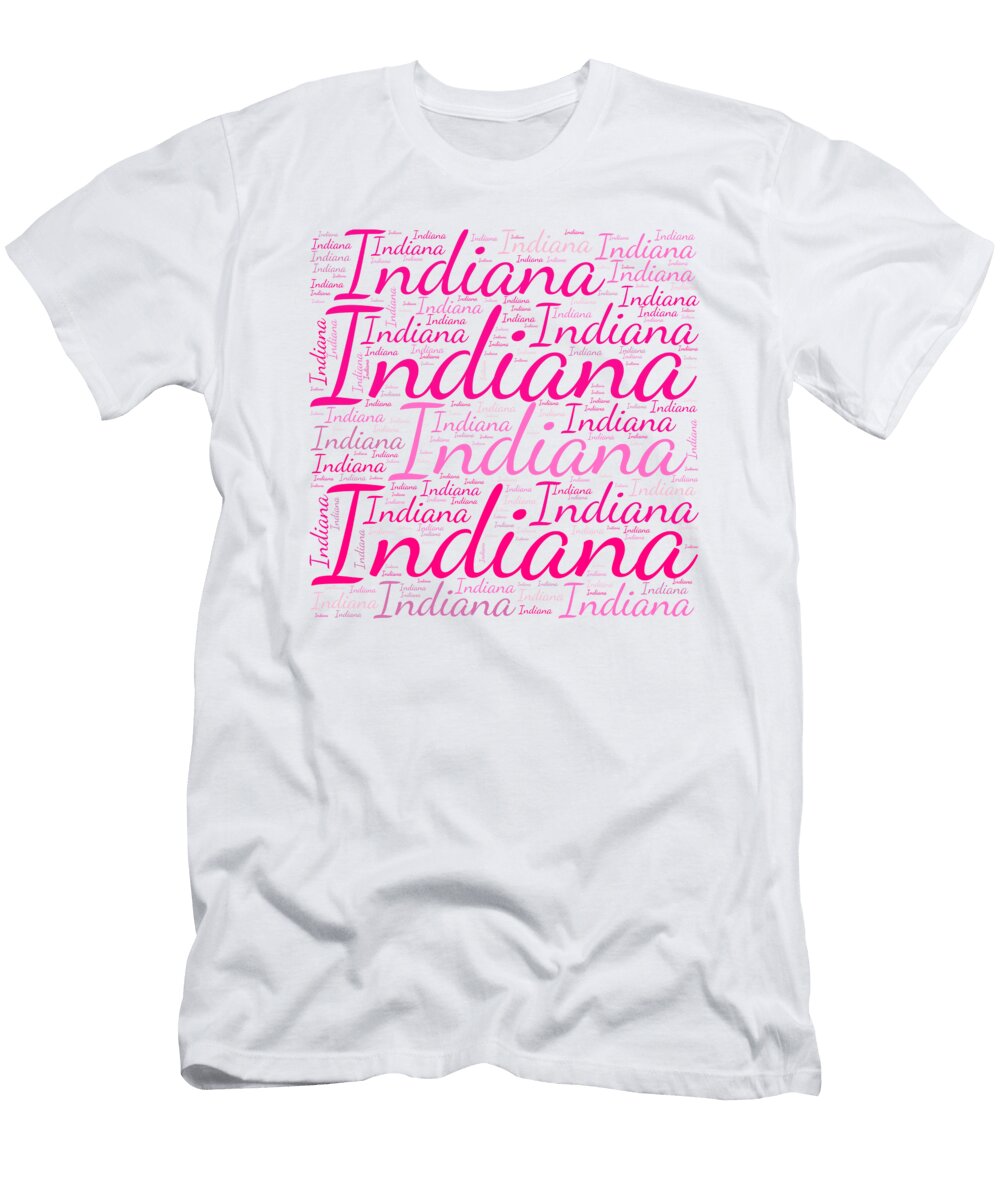 Indiana Names Without Frontiers Vidddie Publyshd T-Shirt