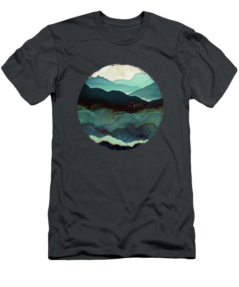 Indigo Mountains Spacefrog Designs T-Shirt