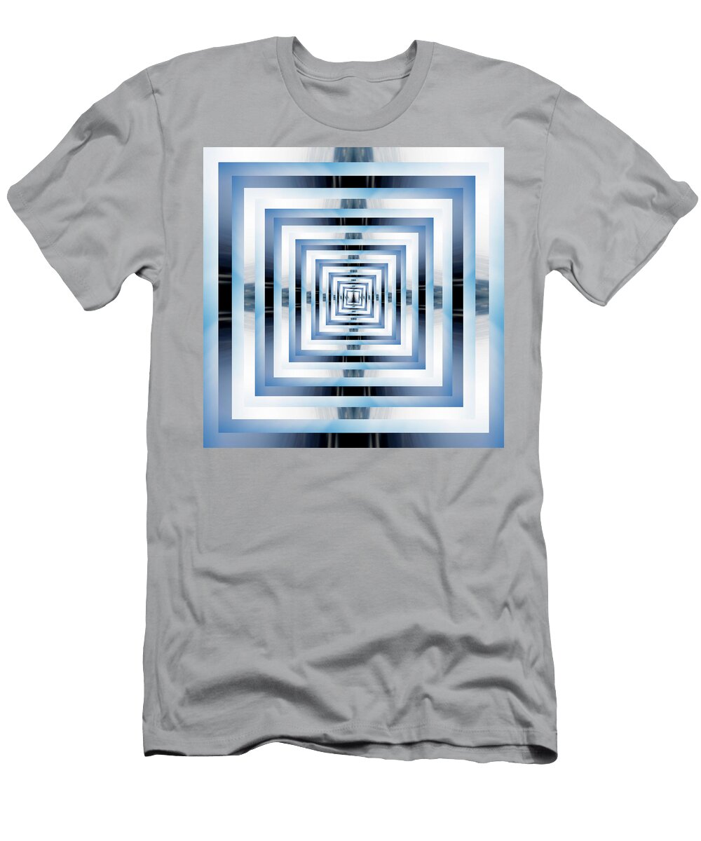 Infinity Tunnel Blast Off Pelo Blanco Photo T-Shirt