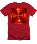 Infinity Tunnel Solar Flares Pelo Blanco Photo T-Shirt