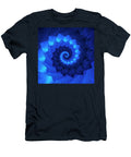 Infinity Tunnel Spiral Milky Way Zoom Pelo Blanco Photo T-Shirt