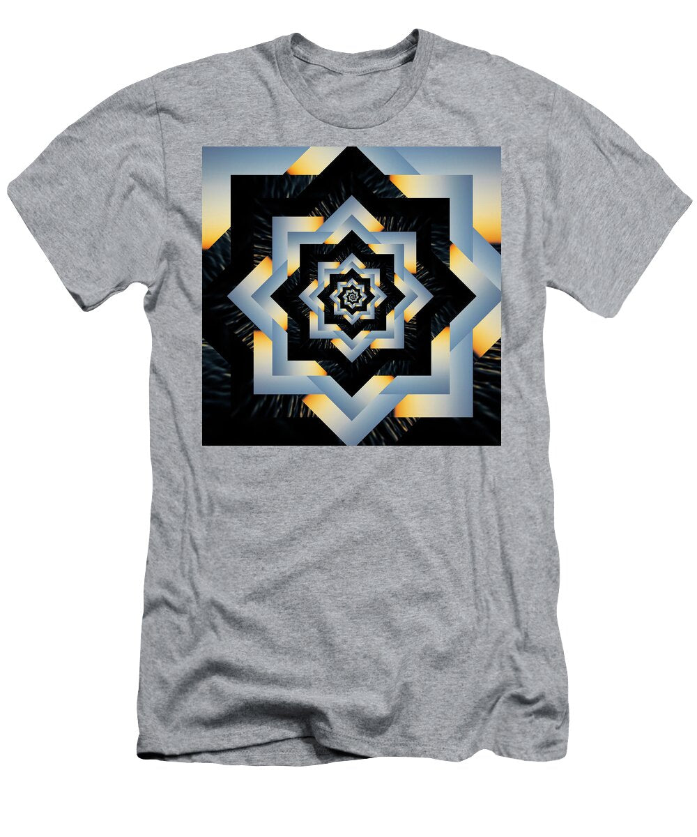 Infinity Tunnel Star Ocean Shores Sunset Pelo Blanco Photo T-Shirt
