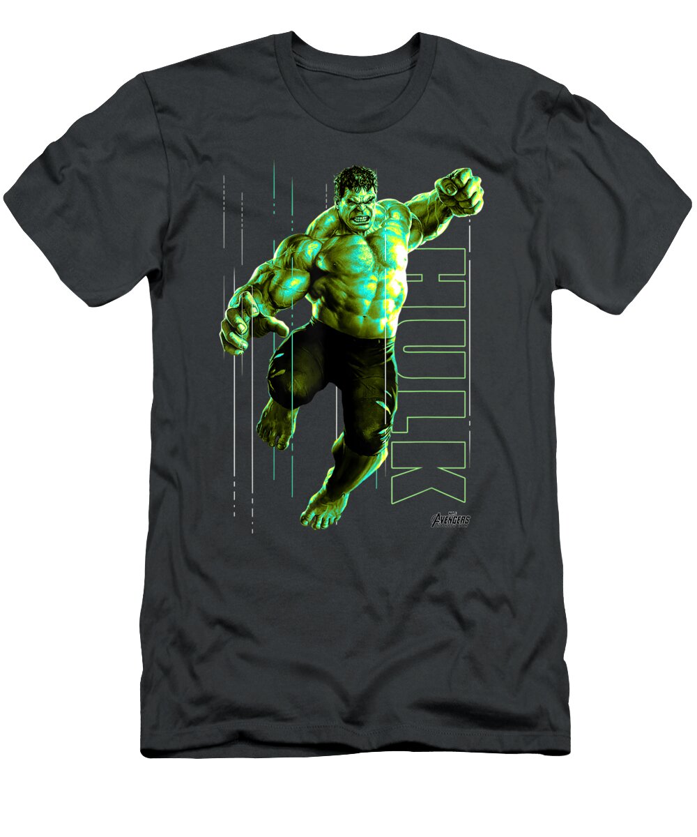 Infinity War Incredible Hulk Jump Smash Eyaad Ailey T-Shirt