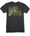 Interior of a Harem C1865 Oil on Canvas Leon Auguste Adolphe Belly T-Shirt
