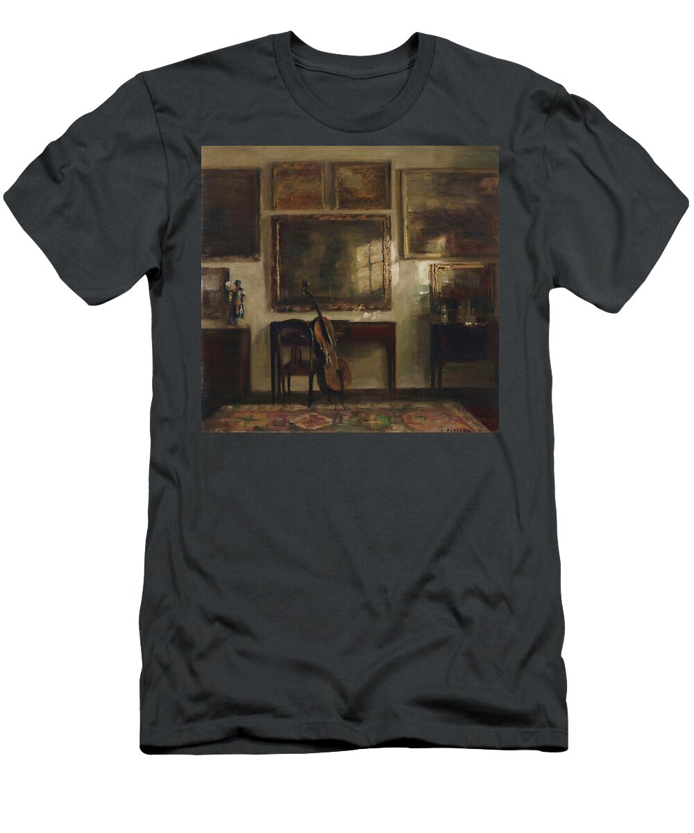 Interior with a Cello Carl Vilhelm Holsoe T-Shirt