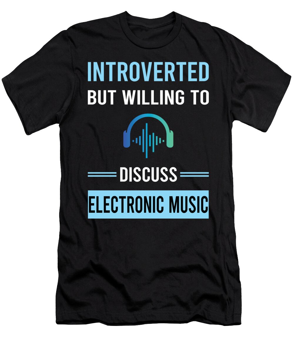 Introverted Electronic Music Petrona Romero T-Shirt