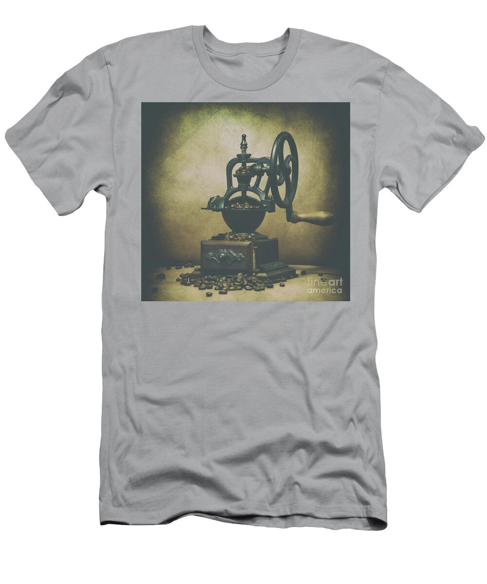 Iron Coffee Grinder Dale Powell T-Shirt