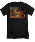 Italian Image Boys At a Roadside Alehouse 1849 James Collinson T-Shirt