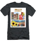 Italy Tuscany Florence Collage with Sunflowers Irina Sztukowski T-Shirt