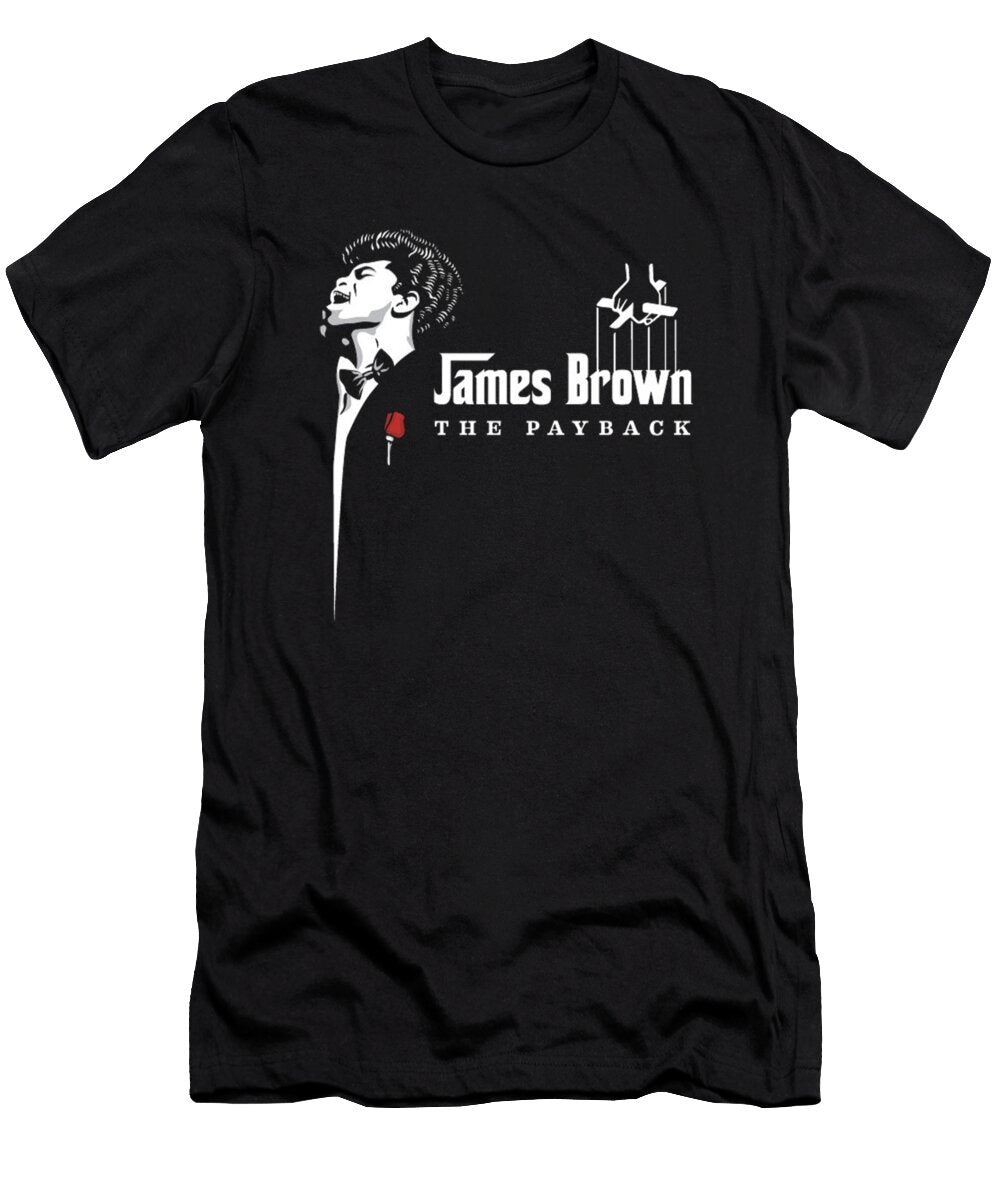 James Brown the Payback Kenneth Cescoti T-Shirt