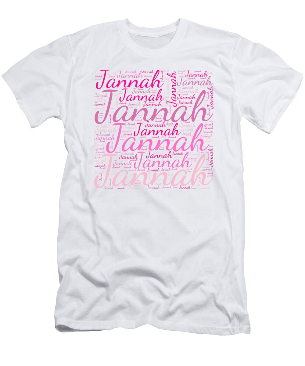Jannah Names Without Frontiers Vidddie Publyshd T-Shirt