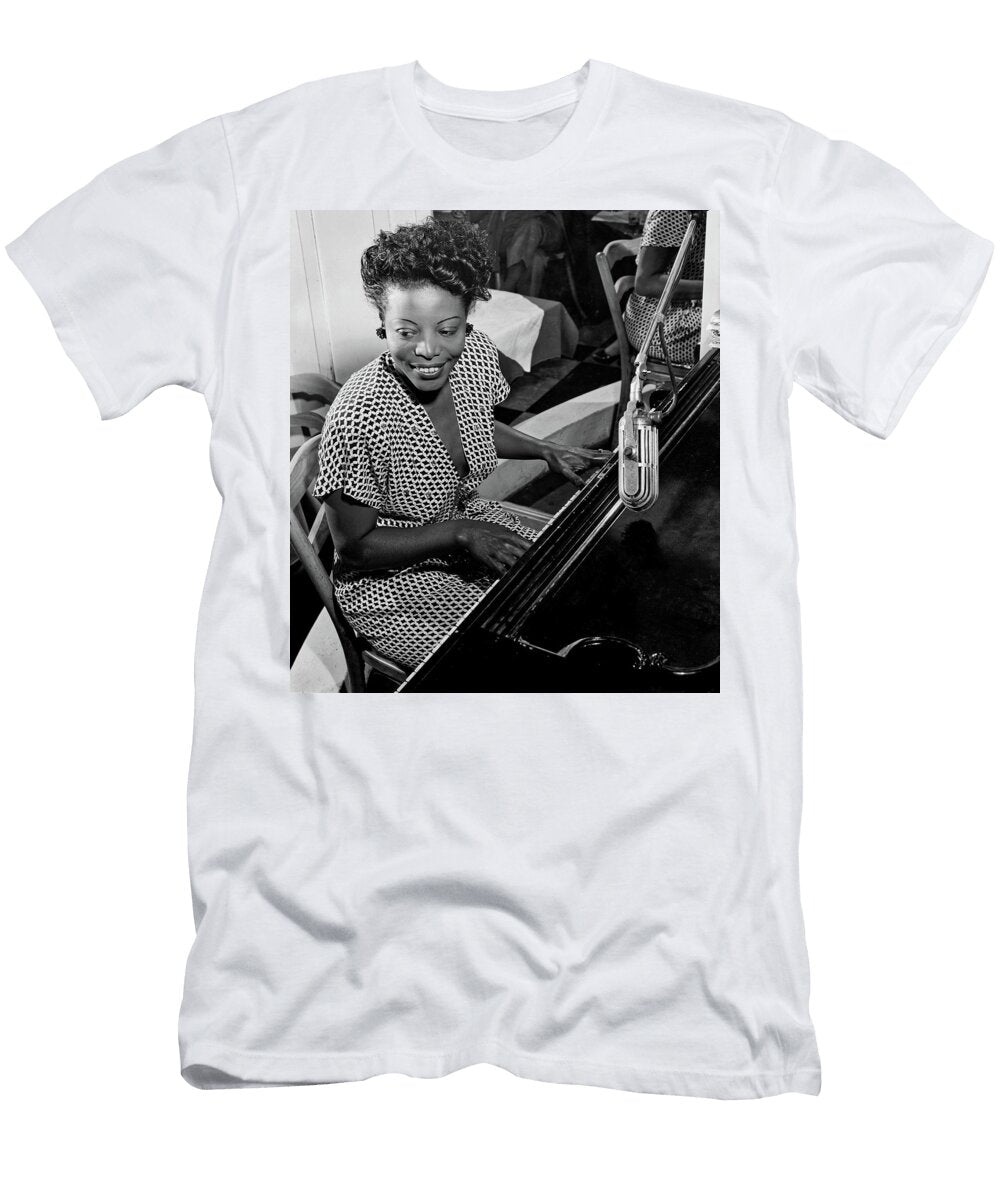 Jazz Band Leader and Pianist Mary Lou Williams 1946 William P Gottlieb T-Shirt