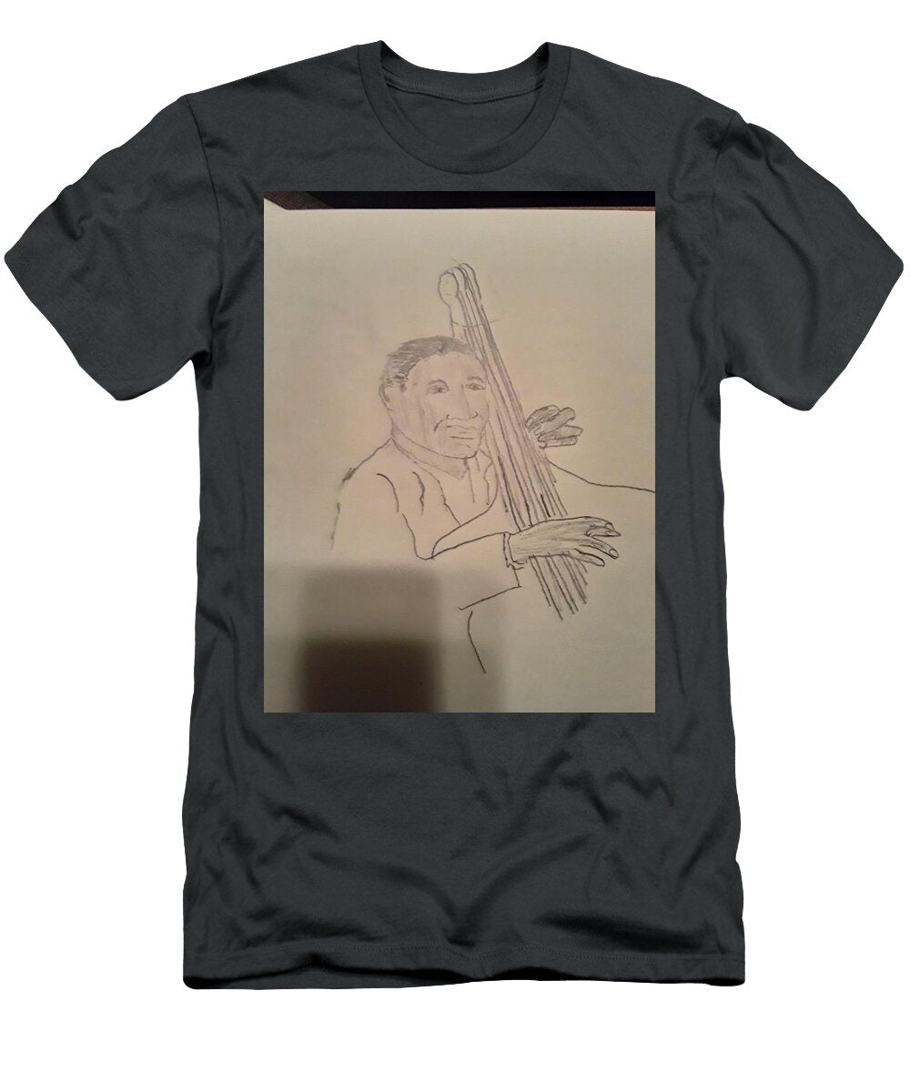 Jazz Bassist Swing Time Liz Stokes T-Shirt