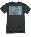 Jazz Blues and Jackson Pollock Rhythm4 Leon Zernitsky T-Shirt