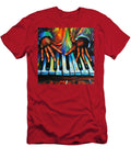 Jazz Pianist Colorful Funky Art Stellart Studio T-Shirt