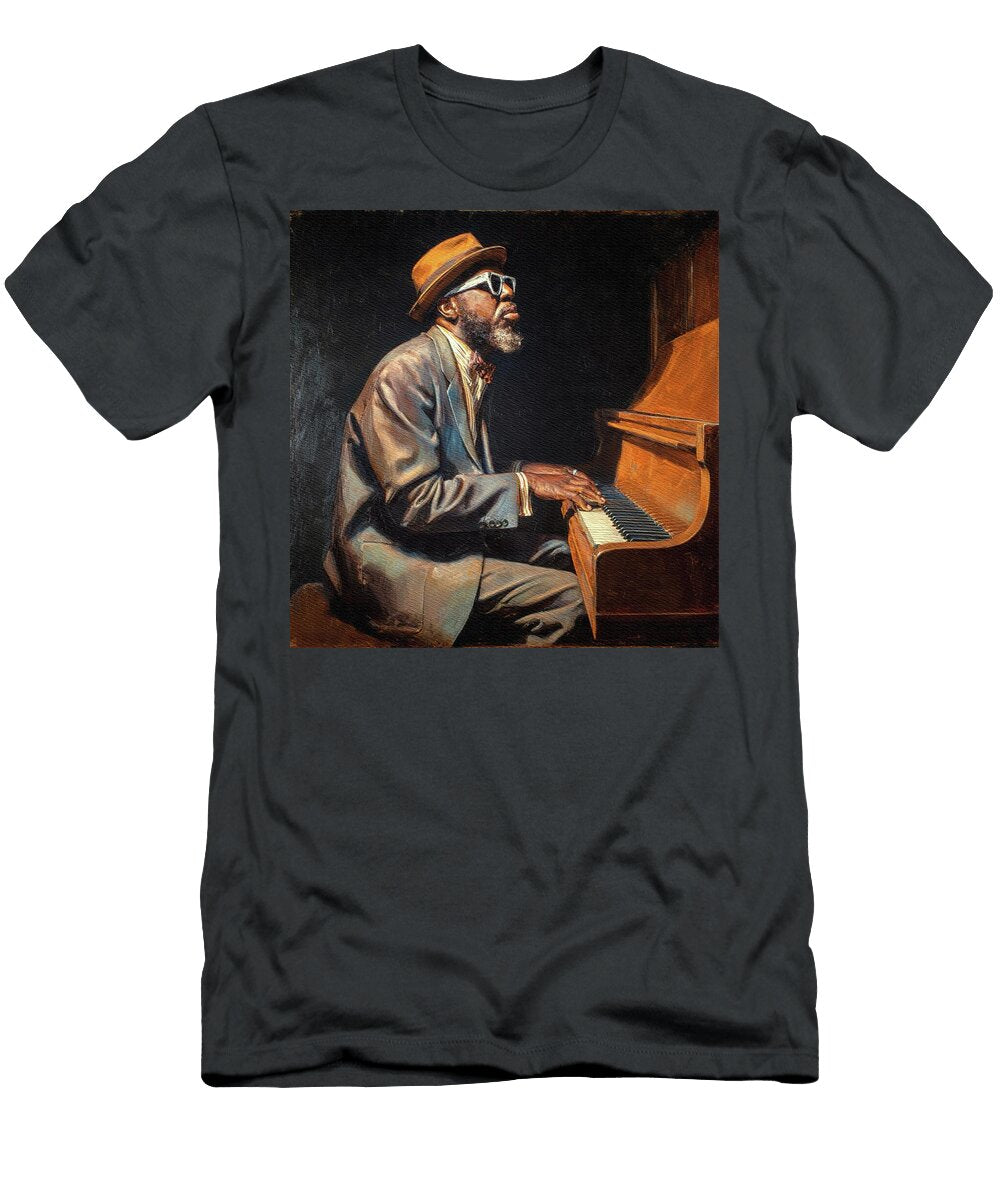Jazz Pianist Thelonious Monk John Springfield T-Shirt