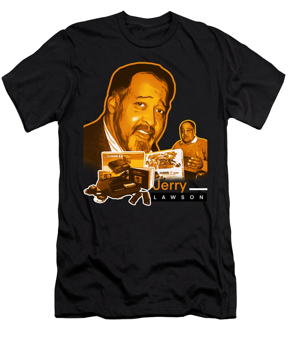 Jerry Lawson Aw Two Designs T-Shirt