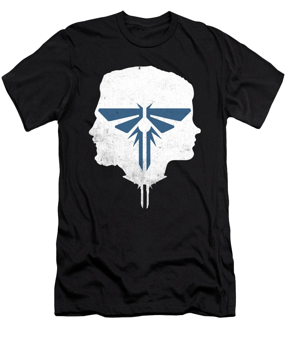 Joel and Ellie Fireflies the Last of US Sanfox T-Shirt