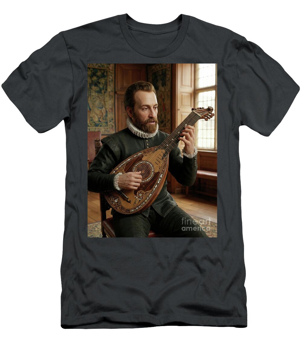 John Dowland the Melancholy Lutenist Gianpiero Lauretta T-Shirt