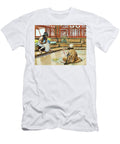 Joseph Converses with Judah His Brother Digital Remastered Edition James Tissot T-Shirt