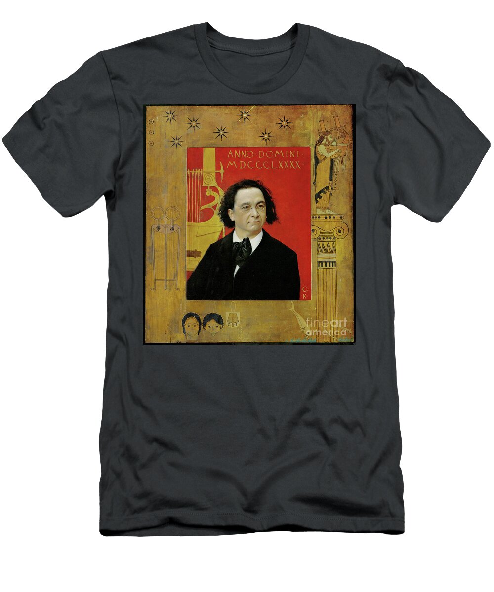Joseph Pembauer Pianist and Piano Teacher Gustav Klimt T-Shirt