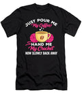 Just Pour Me My Coffee Hand Me My Crochet Tinh Tran Le Thanh T-Shirt