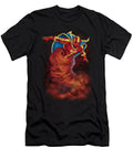 Justice League Comic Book Tornado Cloud Michael Aberg T-Shirt