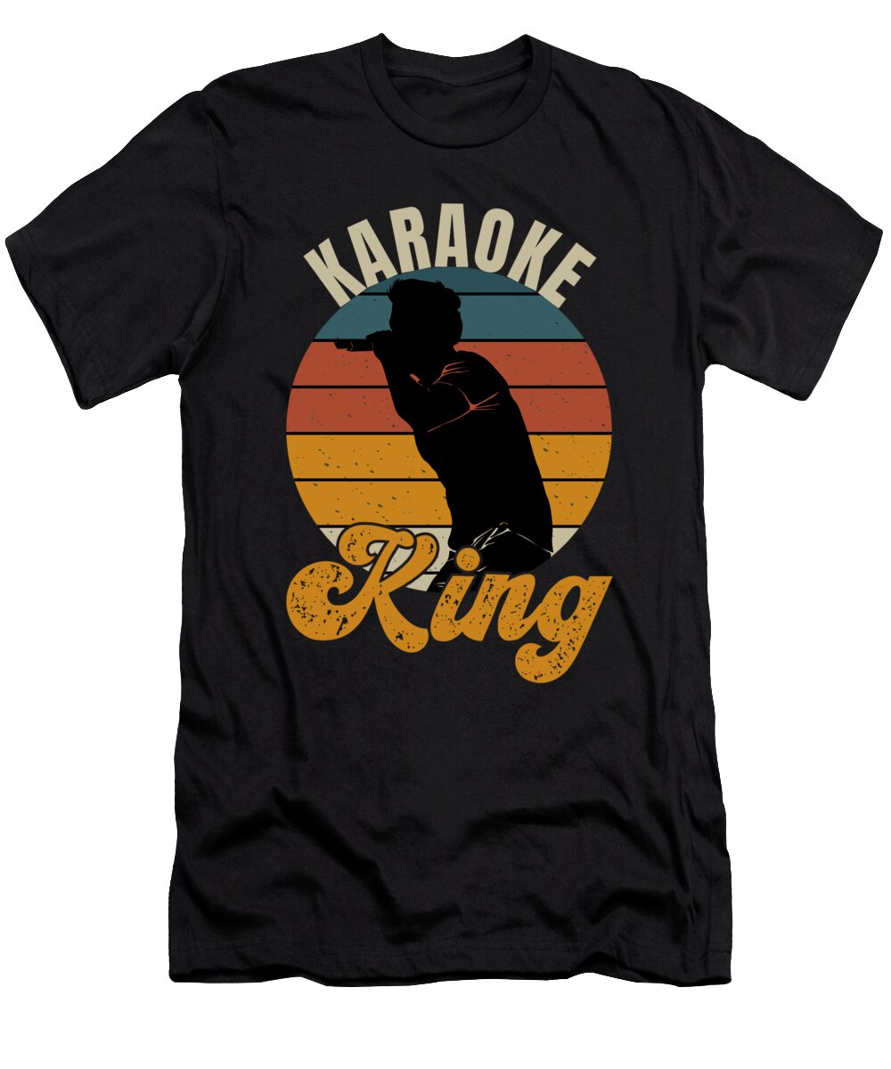 Karaoke King Retro Me T-Shirt
