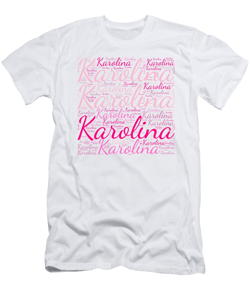 Karolina Names Without Frontiers Vidddie Publyshd T-Shirt