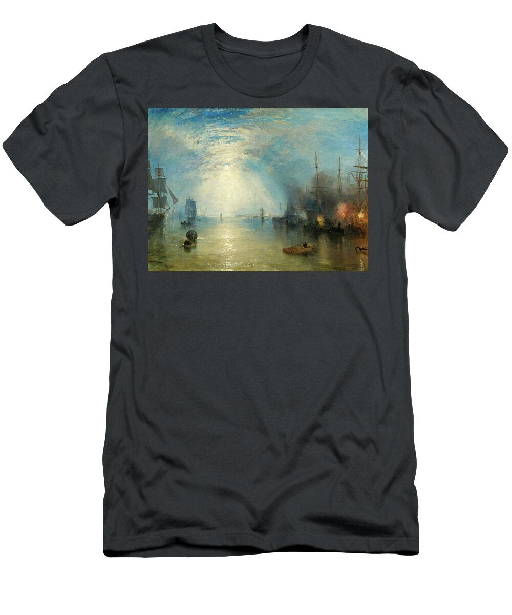 Keelmen Heaving in Coals By Moonlight 1835 Joseph Mallord William Turner T-Shirt