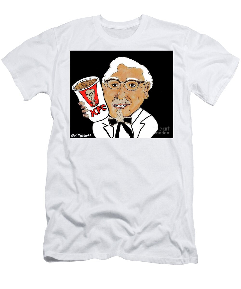 Kentucky Fried Chicken Kfc Famous Gravy Colonel Sanders Geraldine Myszenski T-Shirt