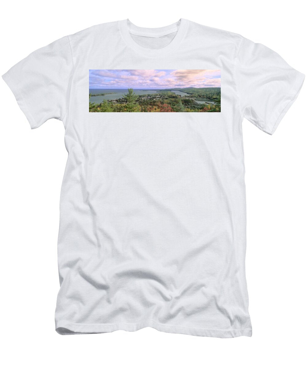 Keweenaw Peninsula and Copper Harbor Panoramic Images T-Shirt