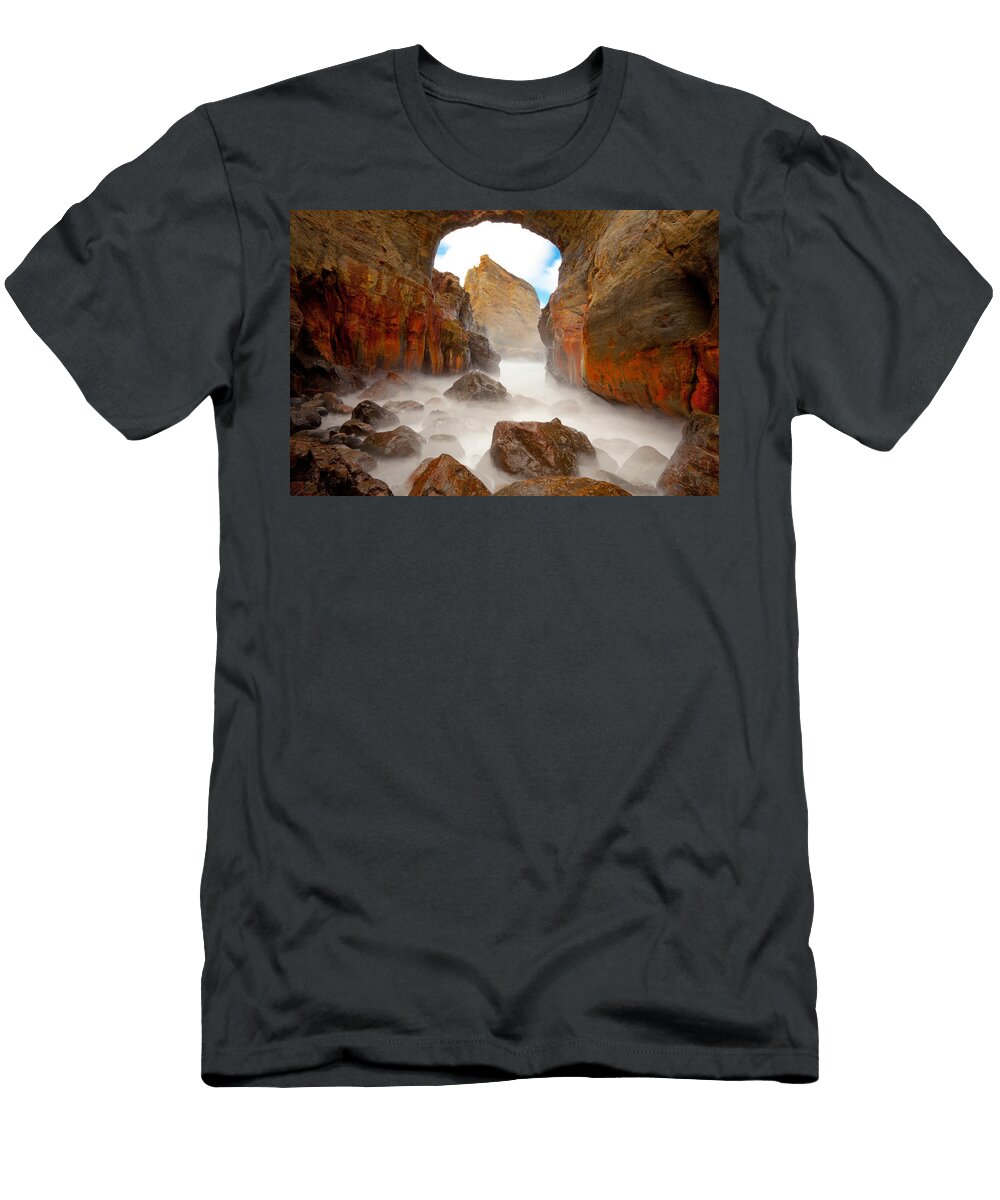 Keyhole Froth Darren White T-Shirt