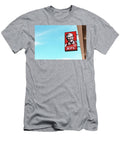 Kfc Logo on Advertising Signboard Against Blue Sky Nora Carol Sahinun T-Shirt