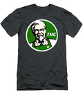 Kfc Parody Thc Weed Slim Fit Basic Novelty Graphics Female Cotton Prin Didier Peltier T-Shirt