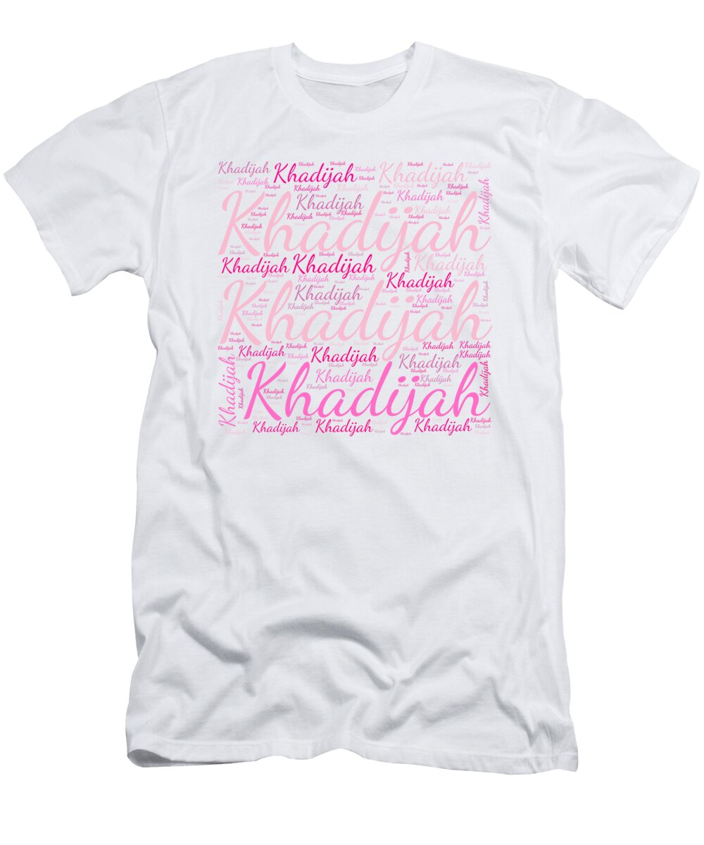 Khadijah Names Without Frontiers Vidddie Publyshd T-Shirt