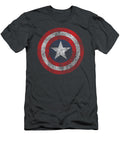 Kids Marvel Captain America Classic Shield Kids Graphic Vishwa Jorgie T-Shirt