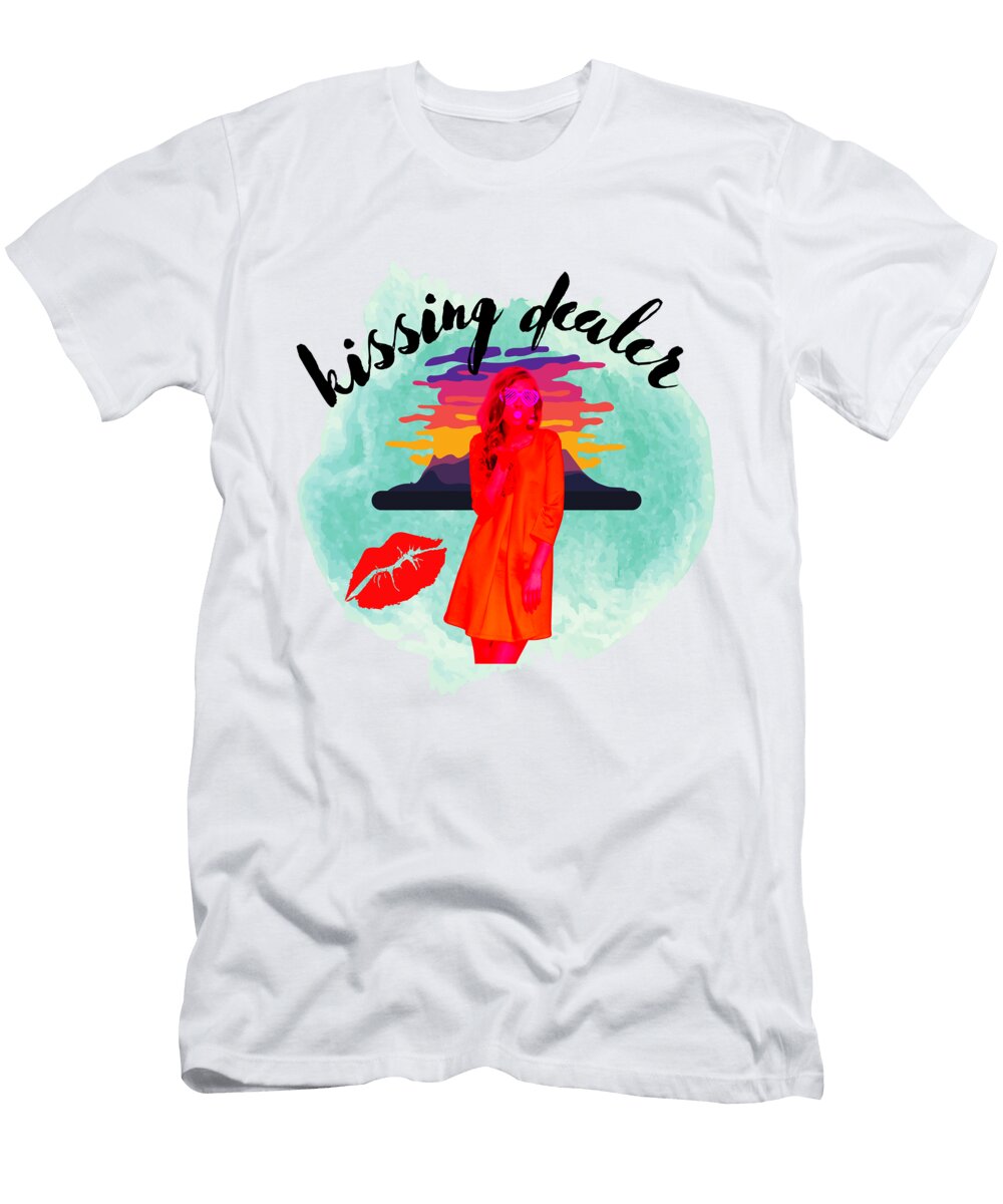 Kissing Dealer Farhad Aali T-Shirt