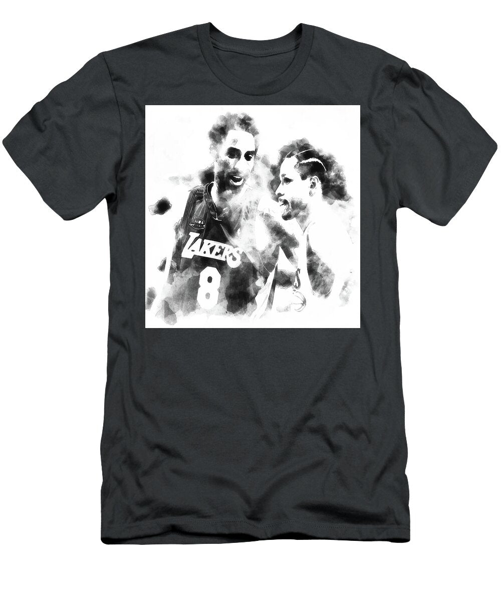 Kobe Bryant and Allen Iverson 8a Brian Reaves T-Shirt