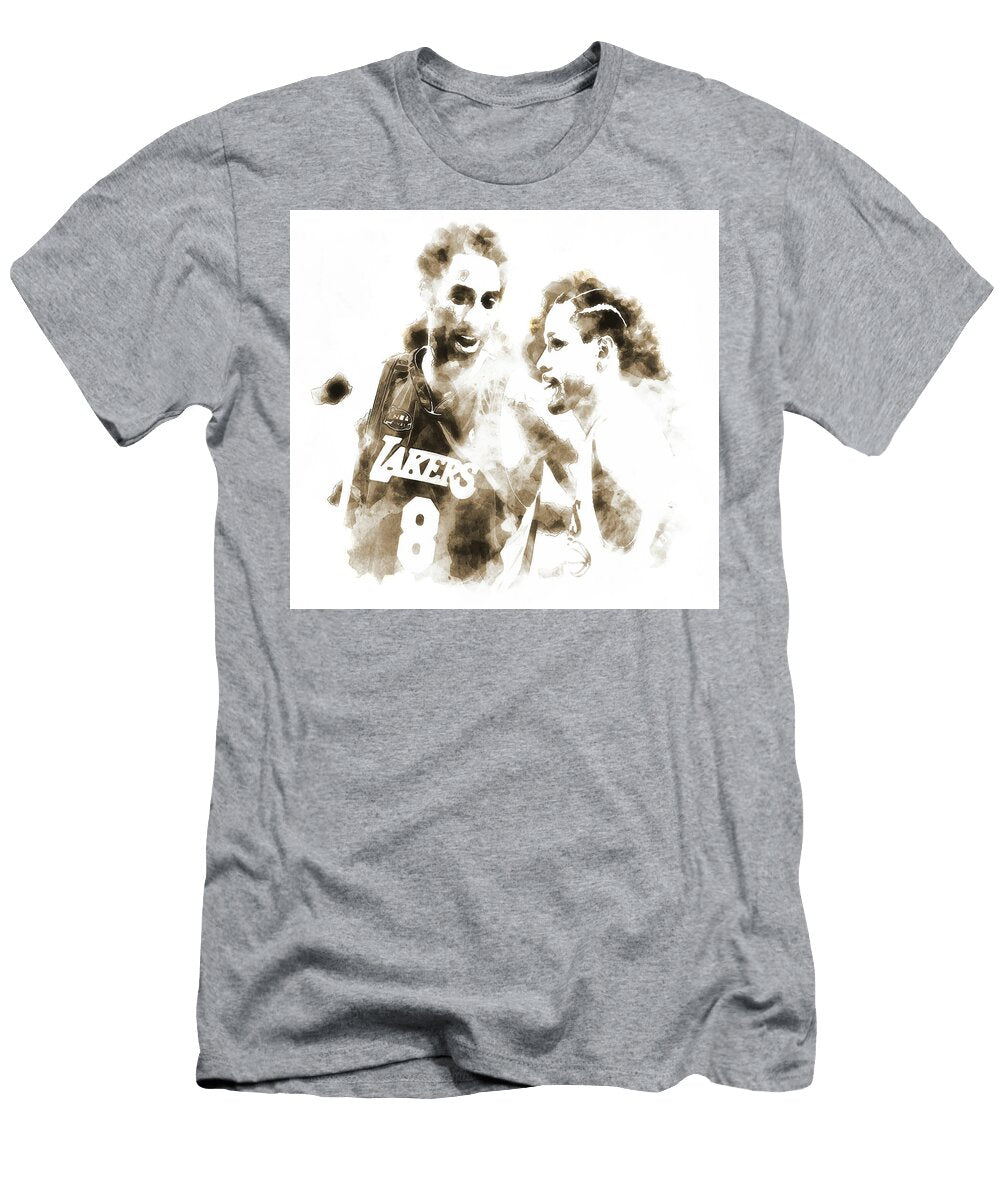 Kobe Bryant and Allen Iverson 8d Brian Reaves T-Shirt
