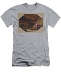 Kolvende En Pratende Boeren in Een Stal a Barn Interior with Peasants Conversing and Playing Ball Bartholomeus Molenaer T-Shirt