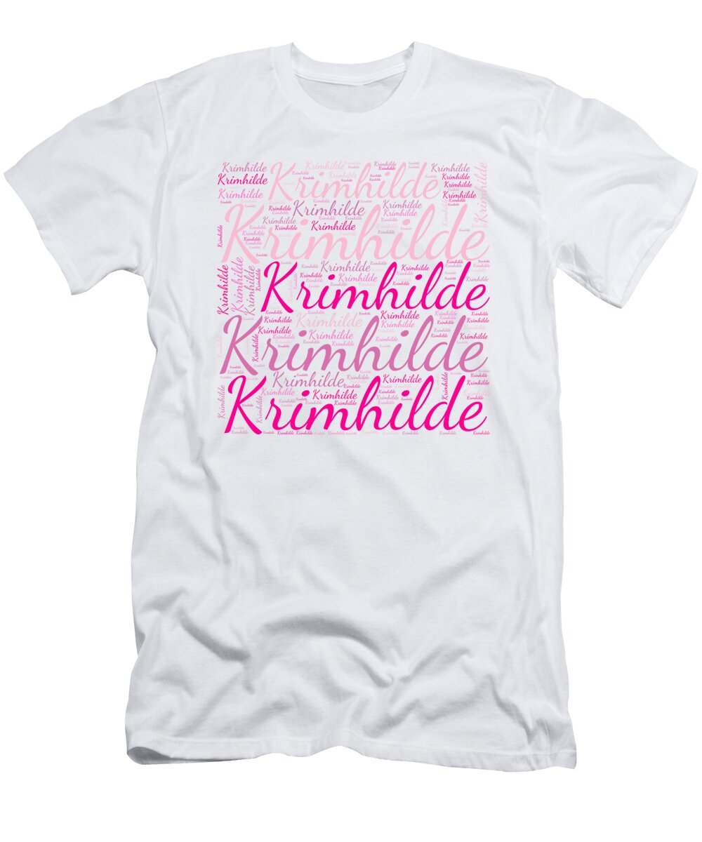 Krimhilde Names Without Frontiers Vidddie Publyshd T-Shirt