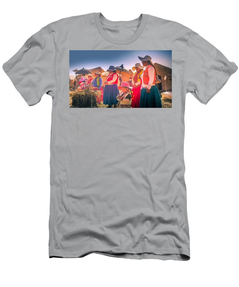 Ladies of the Uros Islands LA Moon Art T-Shirt