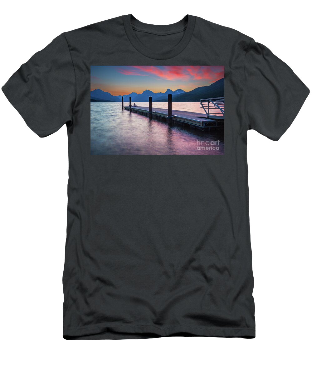 Lake Mcdonald Dawn Inge Johnsson T-Shirt