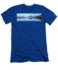 Lake Mcdonald Panorama Digital Painting Joseph S Giacalone T-Shirt