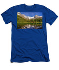 Lake Ohara Lodge Cottages Morning Light Mike Reid T-Shirt