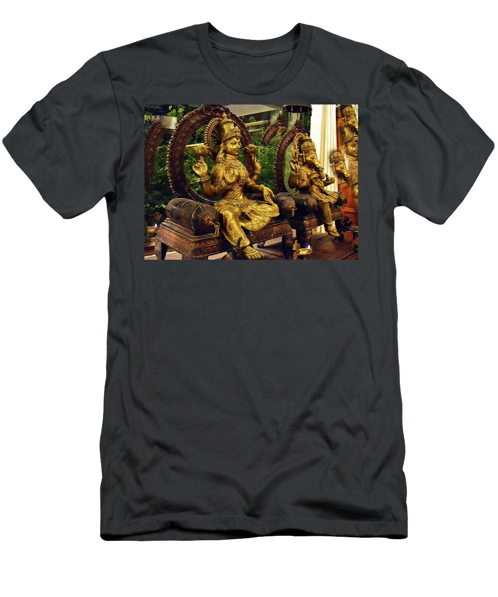 Lakshmi Ganesha Blessings Harsh Malik T-Shirt