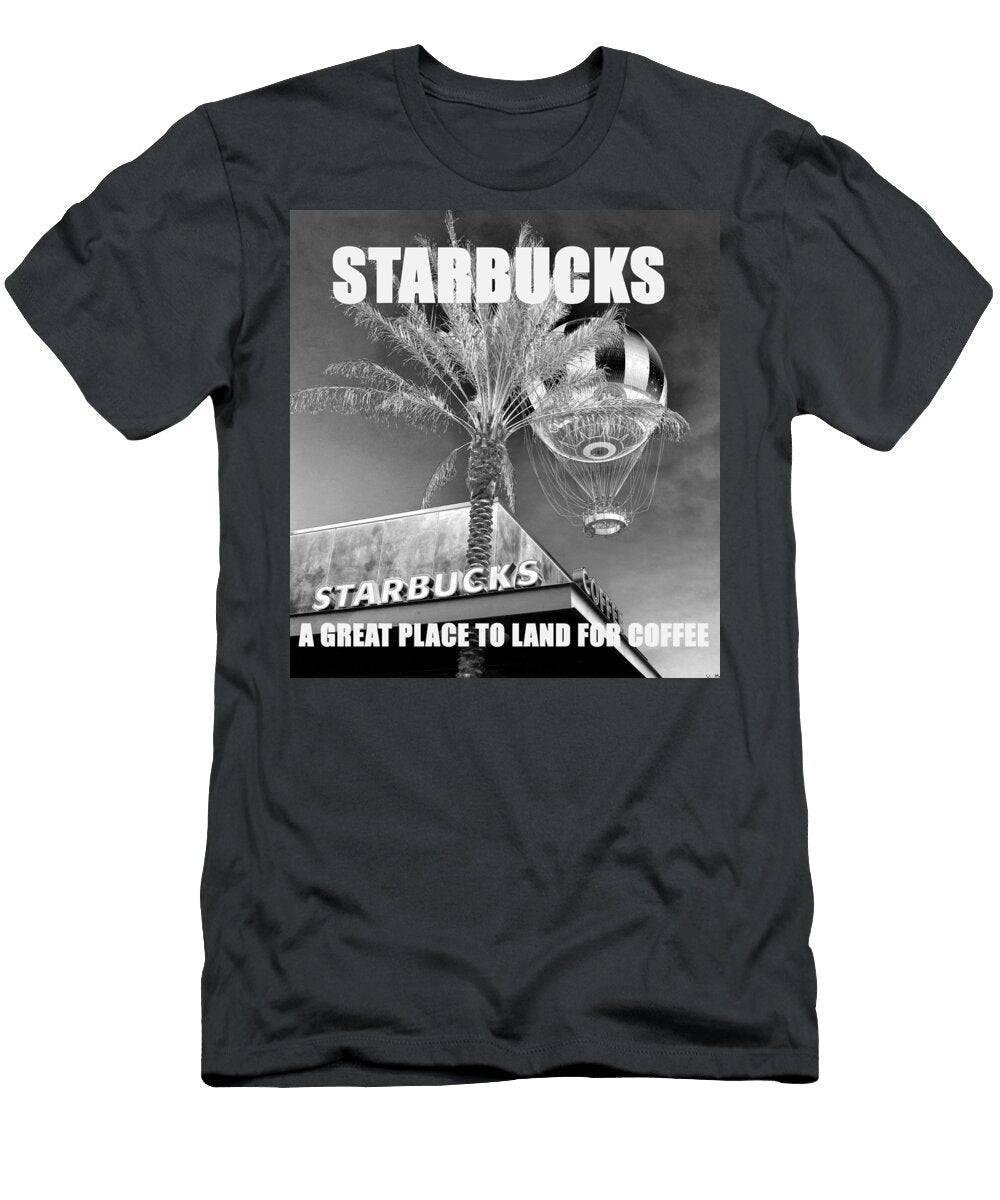 Landing for Coffee David Lee Thompson T-Shirt