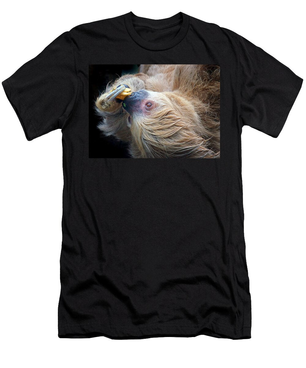 Lazy Lunch Sloth Nikolyn Mcdonald T-Shirt
