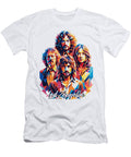 Led Zeppelin 8 in Wpap Pop Art Vectorart Nesia T-Shirt